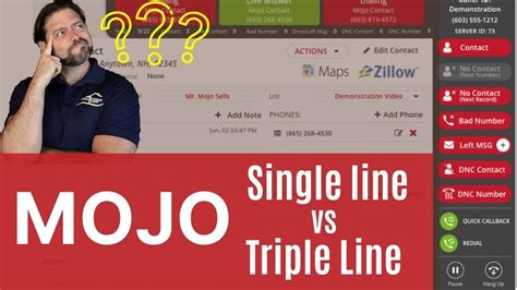 When To Use The MOJO Triple Line Dialer vs The MOJO Sinlge。